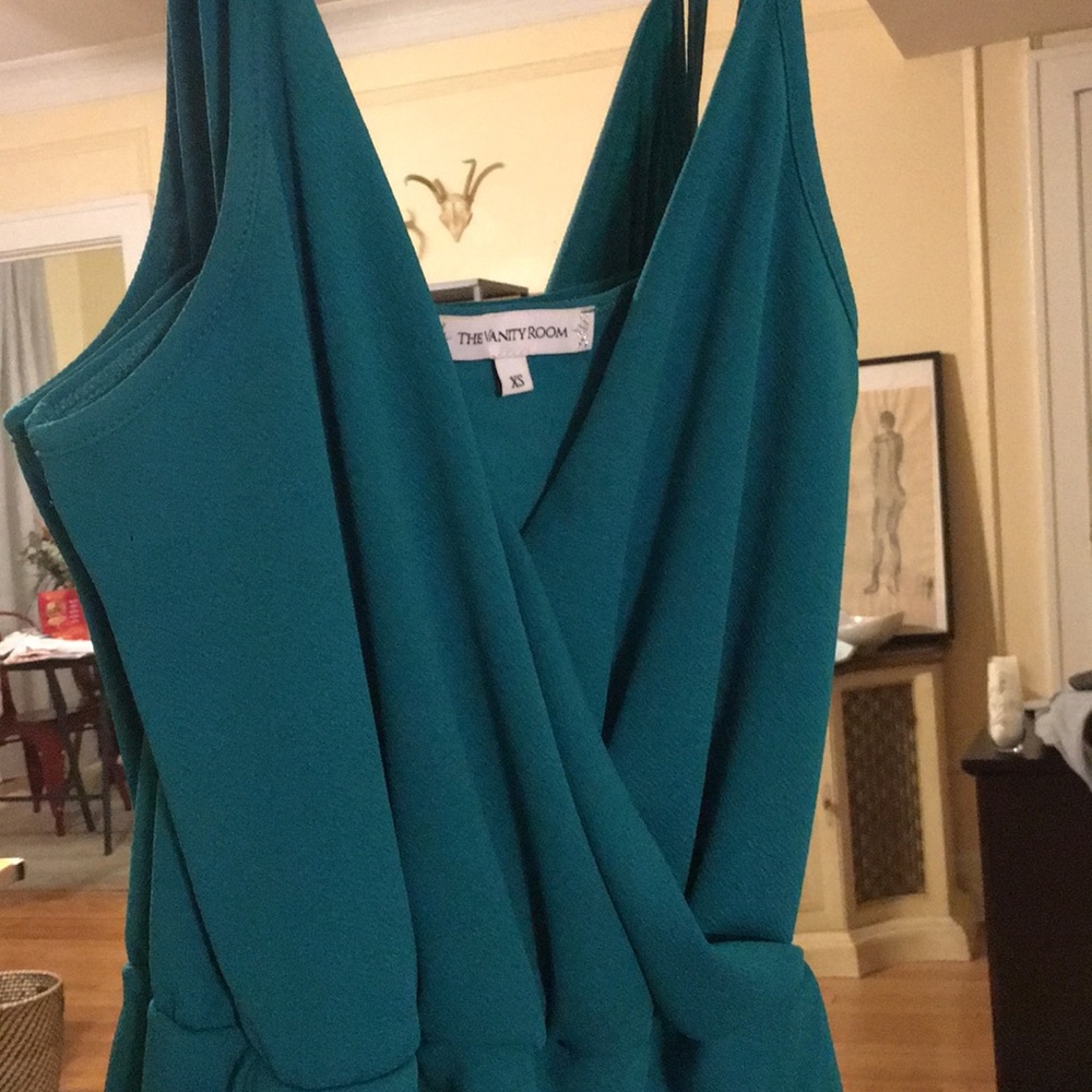 Turquoise Romper - Picture 2 of 3